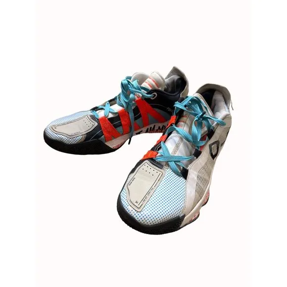 Adidas PSH-T Dame I am My Own Fan men’s mid top shoes sneakers size 10 SKU 4556