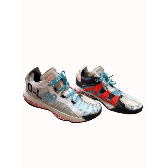 Adidas PSH-T Dame I am My Own Fan men’s mid top shoes sneakers size 10 SKU 4556
