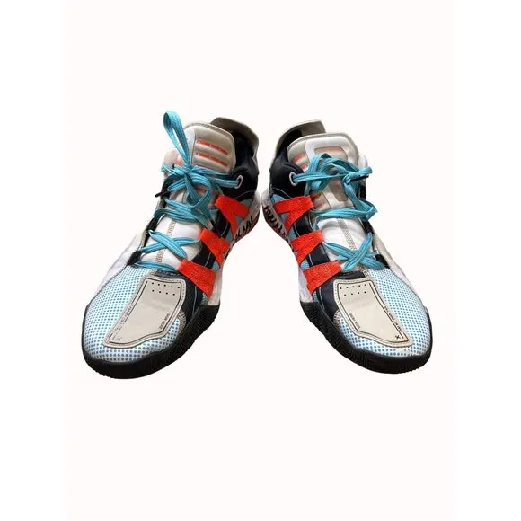 Adidas PSH-T Dame I am My Own Fan men’s mid top shoes sneakers size 10 SKU 4556
