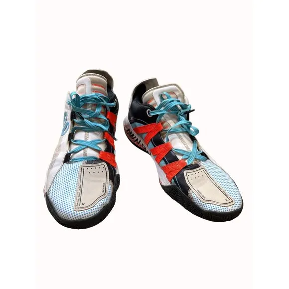 Adidas PSH-T Dame I am My Own Fan men’s mid top shoes sneakers size 10 SKU 4556