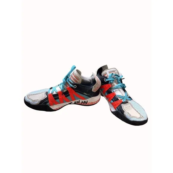 Adidas PSH-T Dame I am My Own Fan men’s mid top shoes sneakers size 10 SKU 4556