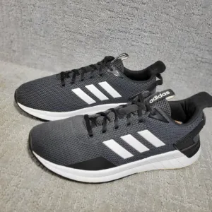 Adidas Questar Ride Cloudfoam Men's Size 12 US Black White Sneakers DB1346