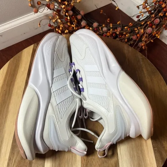 Adidas Running Alphabounce  Running Women's Shoes Sz 10 White HP6150