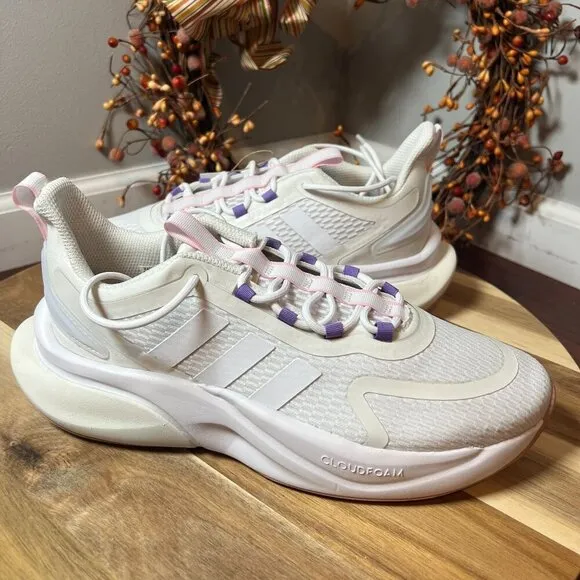 Adidas Running Alphabounce  Running Women's Shoes Sz 10 White HP6150