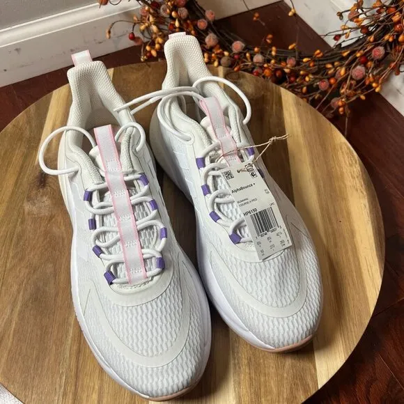 Adidas Running Alphabounce  Running Women's Shoes Sz 10 White HP6150