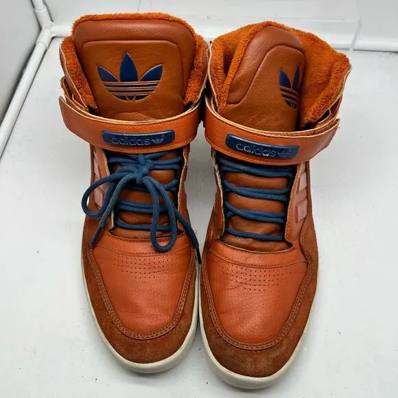 Adidas Shoes Mens 12 AR 2.0 Winter Fox Red Orange Basketball Sneaker B35254