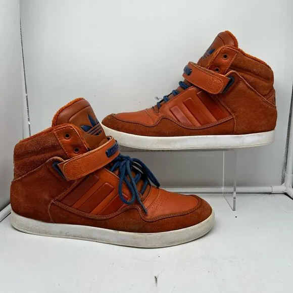 Adidas Shoes Mens 12 AR 2.0 Winter Fox Red Orange Basketball Sneaker B35254