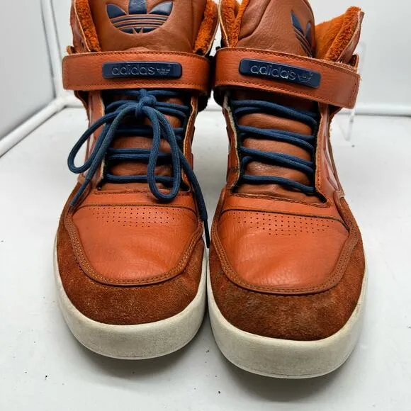 Adidas Shoes Mens 12 AR 2.0 Winter Fox Red Orange Basketball Sneaker B35254