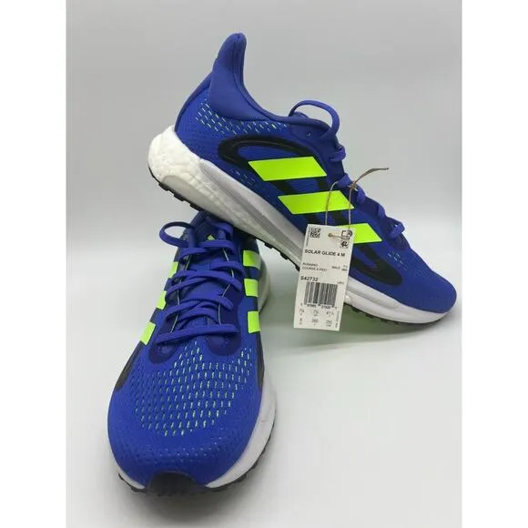 adidas Solar Glide 4 Running Shoes Blue S42732 Men's Size 8 NWT🛒
