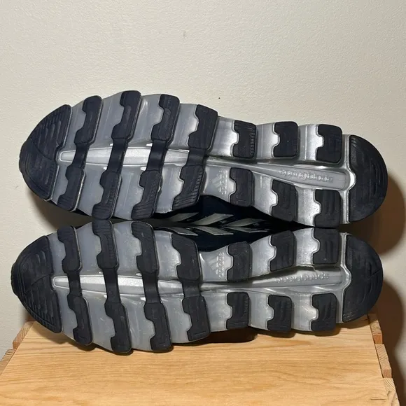 Adidas Springblade Razor Mens 10.5 Running Shoes Black Silver