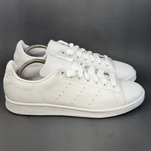 Adidas Stan Smith triple white sneaker shoes men’s size 11