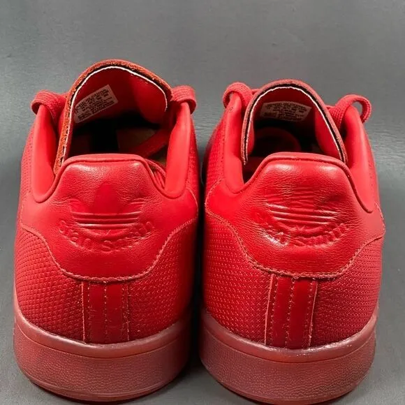 adidas Stan Smith Scarlet mens sneaker shoes size 11