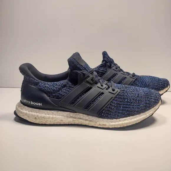 Adidas Ultra Boost 4.0 DNA Shoes Blue CP9250 Running PrimeKnit Mens Size 12.