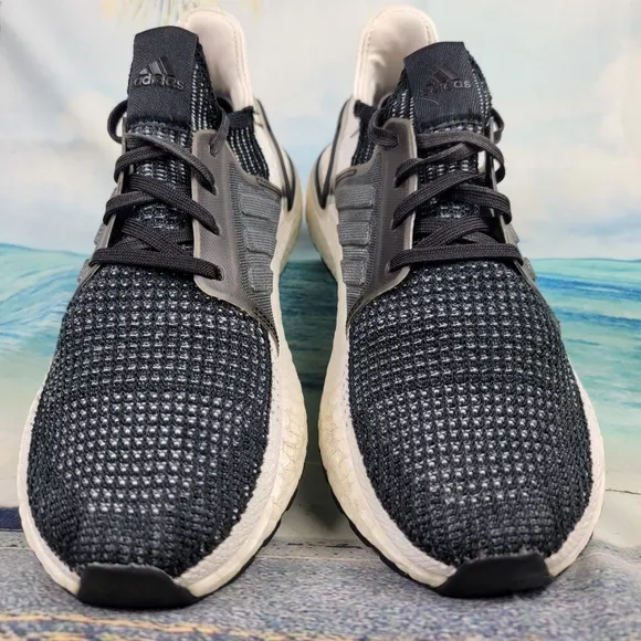 Adidas UltraBoost 19 Oreo White Black Running Shoes - Womens 8.5