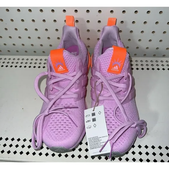 Adidas UltraBoost 5.0 DNA Running Shoes Youth Size 5.5 Womens 6.5 Purple Orange
