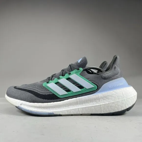 Adidas UltraBoost Light Carbon Men’s 11.5 Green Running Shoes Athletic Sneakers