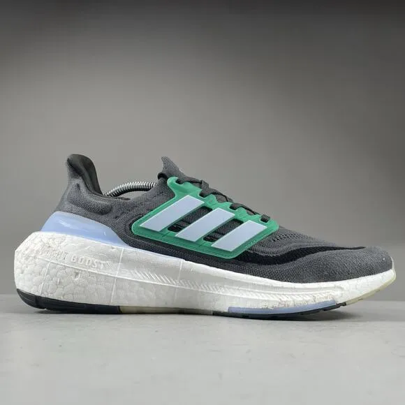 Adidas UltraBoost Light Carbon Men’s 11.5 Green Running Shoes Athletic Sneakers