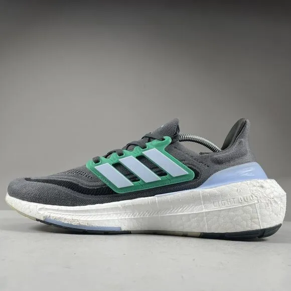 Adidas UltraBoost Light Carbon Men’s 11.5 Green Running Shoes Athletic Sneakers