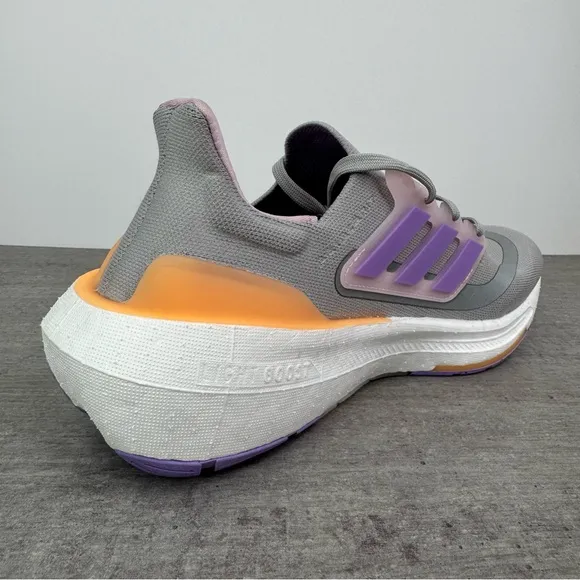 Adidas Ultraboost Light Running Shoes - Grey/Violet - IE1762 Women's Size 9