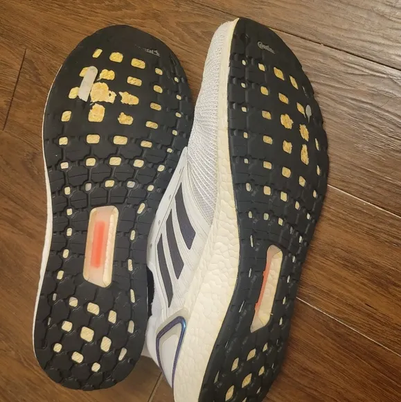 Adidas White Running Shoes Size 13