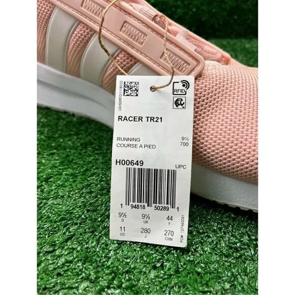Adidas Womens Racer TR21 H00649 Pink Running Shoes Sneakers Size  11