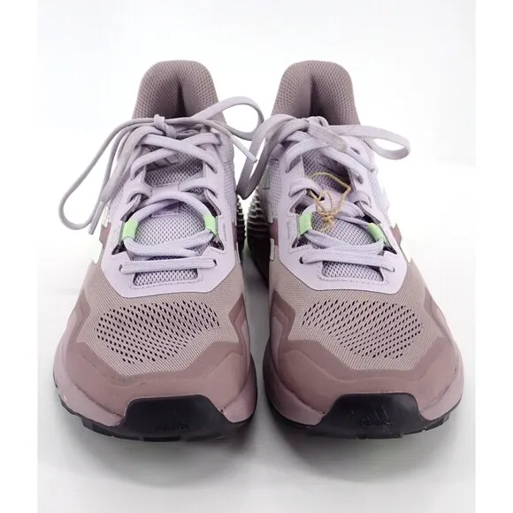 Adidas Women's Size 7 Terrex Soulstride Trail Running Shoes Purple &amp; Green