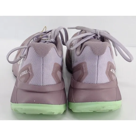 Adidas Women's Size 7 Terrex Soulstride Trail Running Shoes Purple &amp; Green