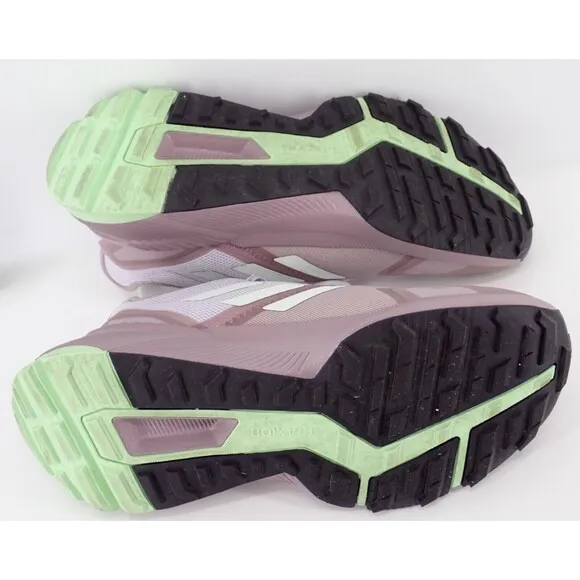 Adidas Women's Size 7 Terrex Soulstride Trail Running Shoes Purple &amp; Green
