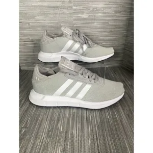 Adidas Womens Swift Run Running Shoes Beige White FY2135‎ Lace Up Knit 10.5M New