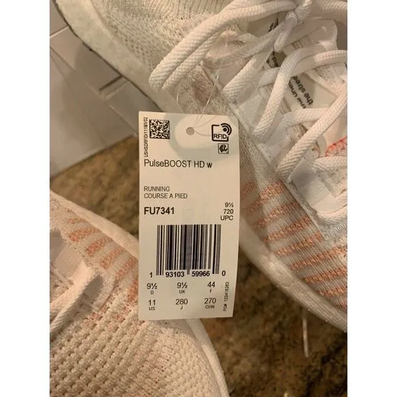 Adidas Womens PulseBOOST Pink Orchid Size 11