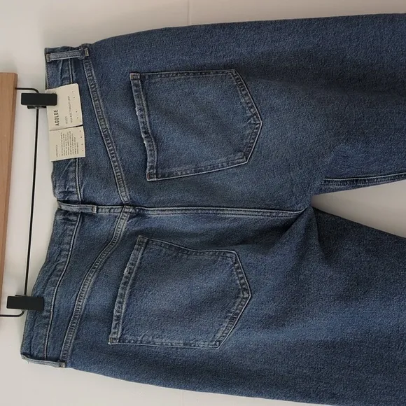 AGOLDE Revolve x Free people x Anthropology Riley crop high rise straight jeans