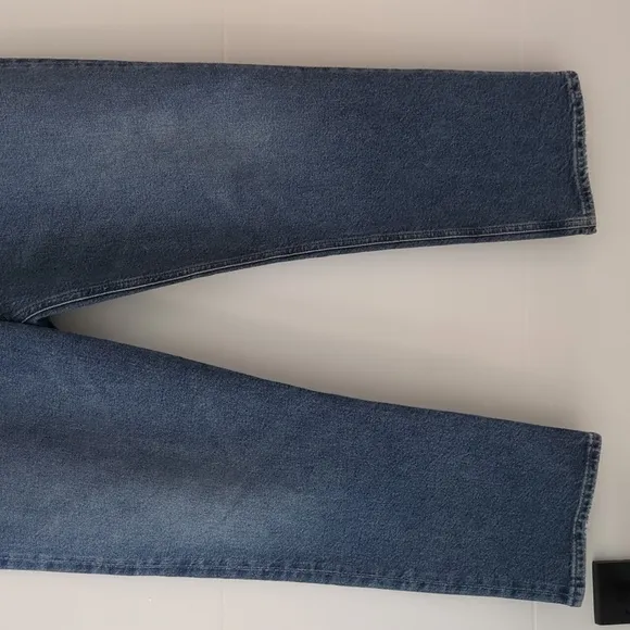 AGOLDE Revolve x Free people x Anthropology Riley crop high rise straight jeans
