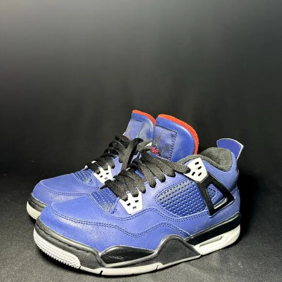 Air Jordan 4 Retro Winter GS Loyal Blue 2019 Men's Shoes - Size 6.5