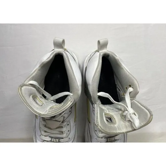 Air Jordan Spizike Nike ID 532513-993 White Mike Mars Men’s Size 10 Shoes