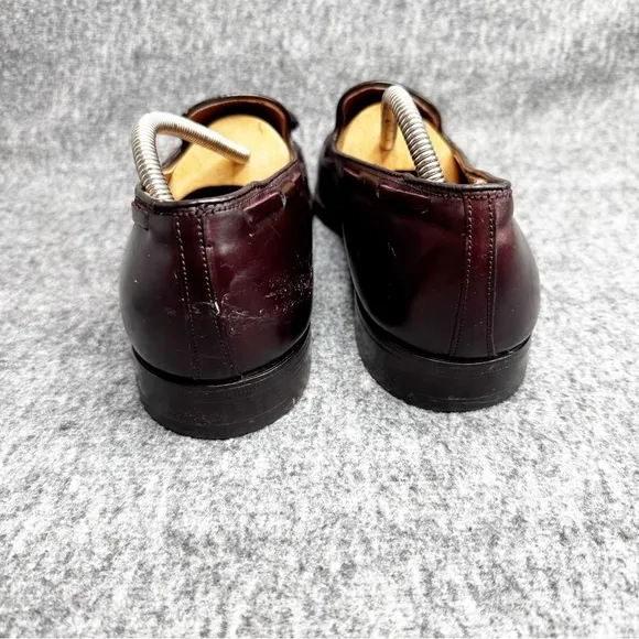Alden “Men's 563 - Tassel Moccasin” Sz 8 Shell Cordovan Loafer Tassel Shoes