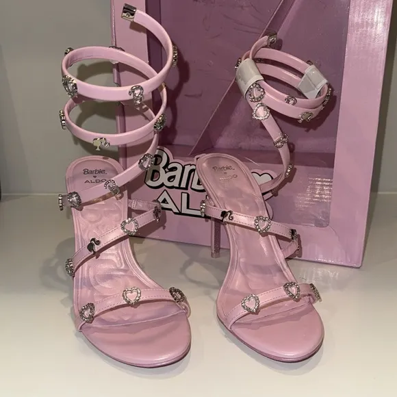 Aldo Pink Barbie Sandals