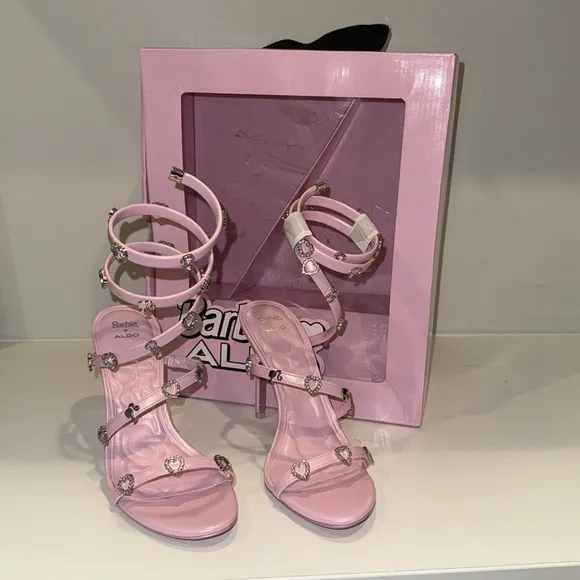 Aldo Pink Barbie Sandals