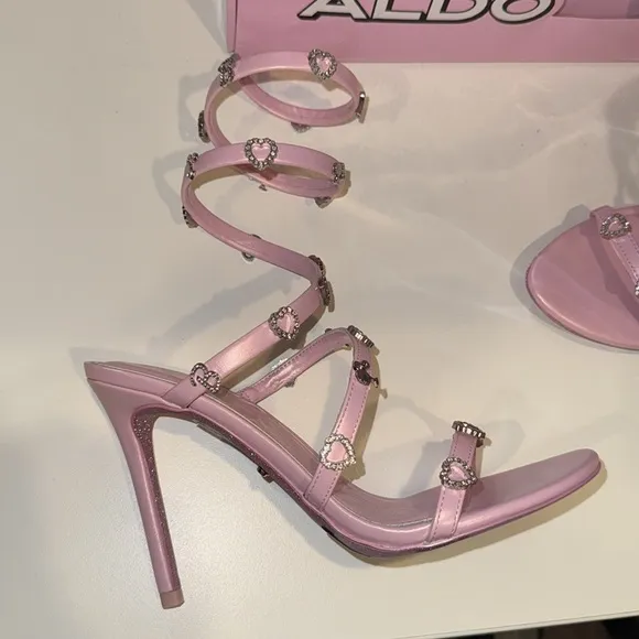 Aldo Pink Barbie Sandals