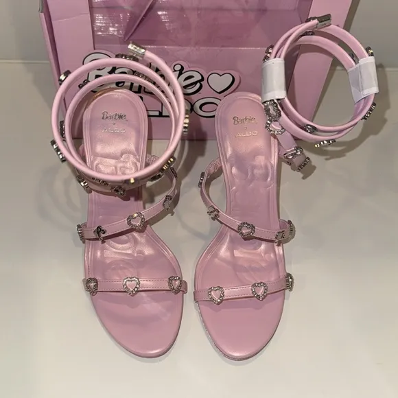 Aldo Pink Barbie Sandals