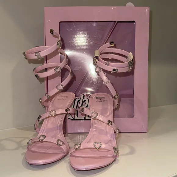 Aldo Pink Barbie Sandals