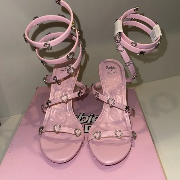 Aldo Pink Barbie Sandals