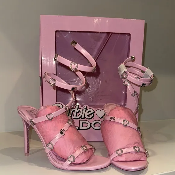Aldo Pink Barbie Sandals