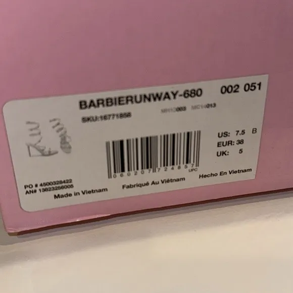 Aldo Pink Barbie Sandals