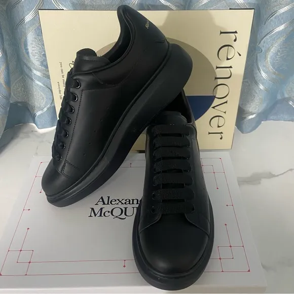 Alexander McQueen Black Sneakers SZ EU45