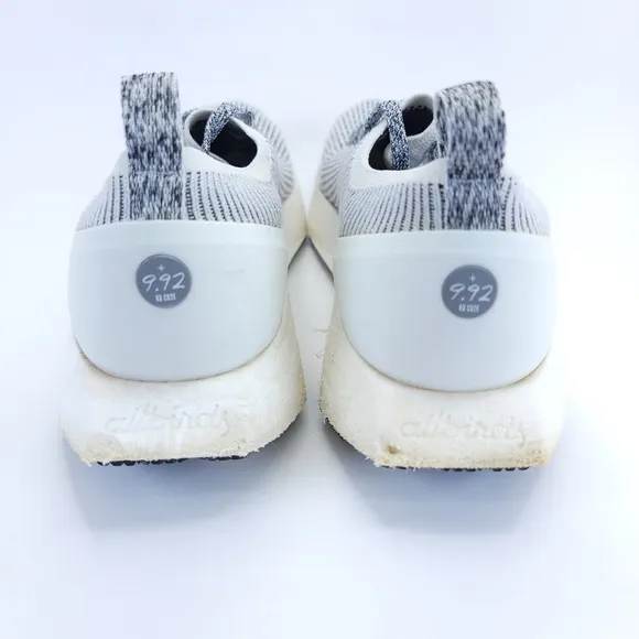 Allbirds 9.92 KG CO2E Men's Size 8.5 Tree Flyers Knit Running Shoes Blizzard