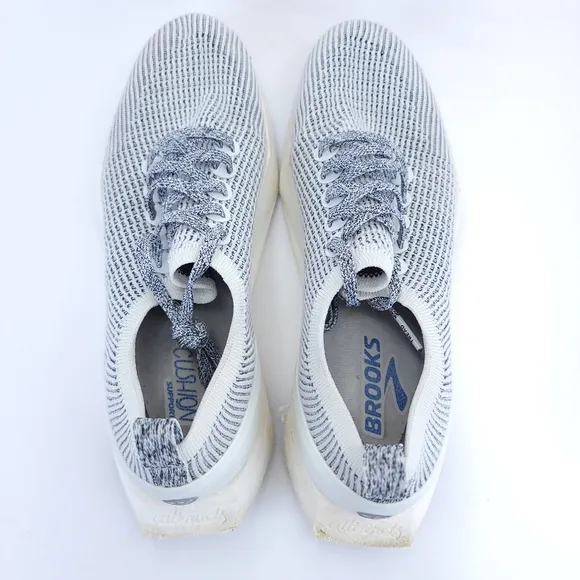 Allbirds 9.92 KG CO2E Men's Size 8.5 Tree Flyers Knit Running Shoes Blizzard
