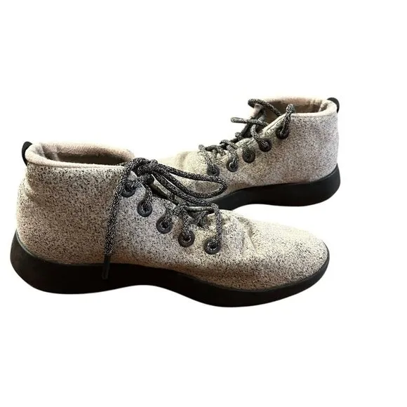 Allbirds Sneaker Shoes Mens 9 Beige Wool Runnerup Mizzle Savannah Night