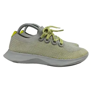 Allbirds‎ Tree Dasher Running Shoes Mens Gray &amp; Green Sneakers Size 8.5
