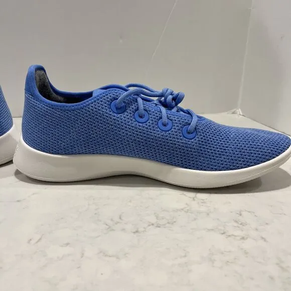 ALLBIRDS Tree Runner Mens 13 Sneakers Shoes Pure Azure Blue Comfort Casual NWB