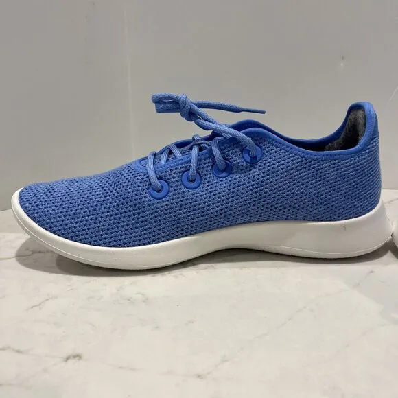 ALLBIRDS Tree Runner Mens 13 Sneakers Shoes Pure Azure Blue Comfort Casual NWB